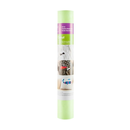 Cricut® Iron-On™ Vinyl, Glitter Fluorescent Green, 12" x 19"