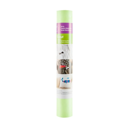 Cricut® Iron-On™ Vinyl, Glitter Fluorescent Yellow, 12" x 19"
