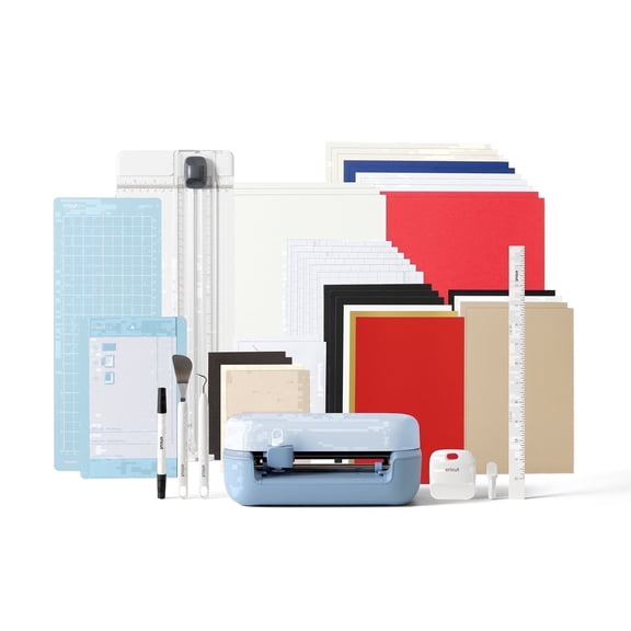 Cricut Joy 2 + Smart Die-cutting Machine Essential Bundle, Blue