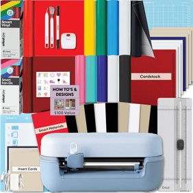 Cricut Joy 2 Rainbow Essential Bundle &ndash; Compact Smart Cutting Machine with Smart Vinyl, Smart Iron-On, Cardstock, Insert Cards & Printable Vinyl &ndash; Create Up to 50 Projects