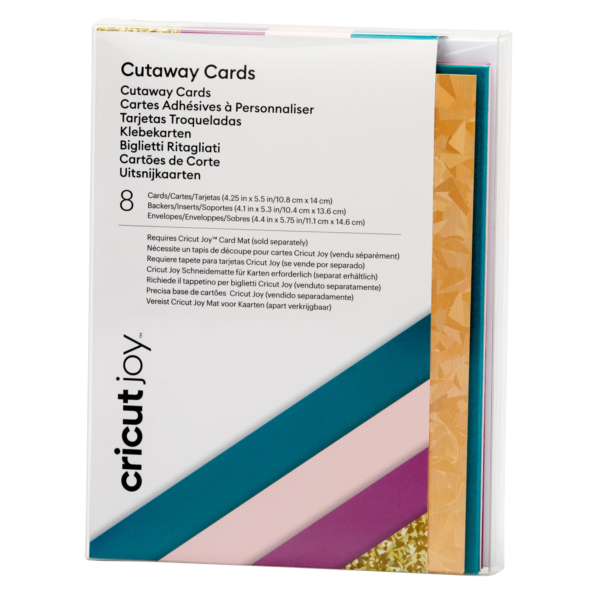 Cricut Joy Cutaway Cards, Corsage Sampler - A2, 4.25 x 5.5 