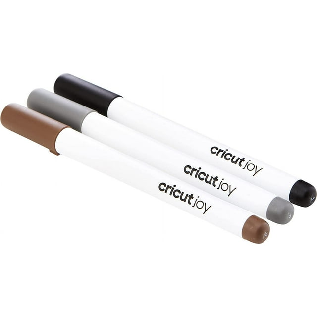 Cricut Joy Fine Point Pen Set Black, Brown, Grey
