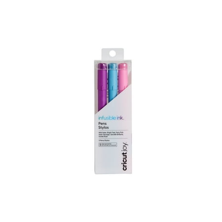Cricut Joy Infusible Ink Pens - 0.4 (3) Wild Aster, Bright Teal, Party Pink