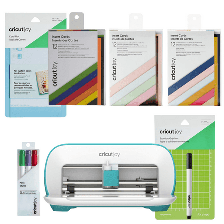 Cricut Joy Machine - DIY Value Card Making Bundle (Includes 36 Cards), White