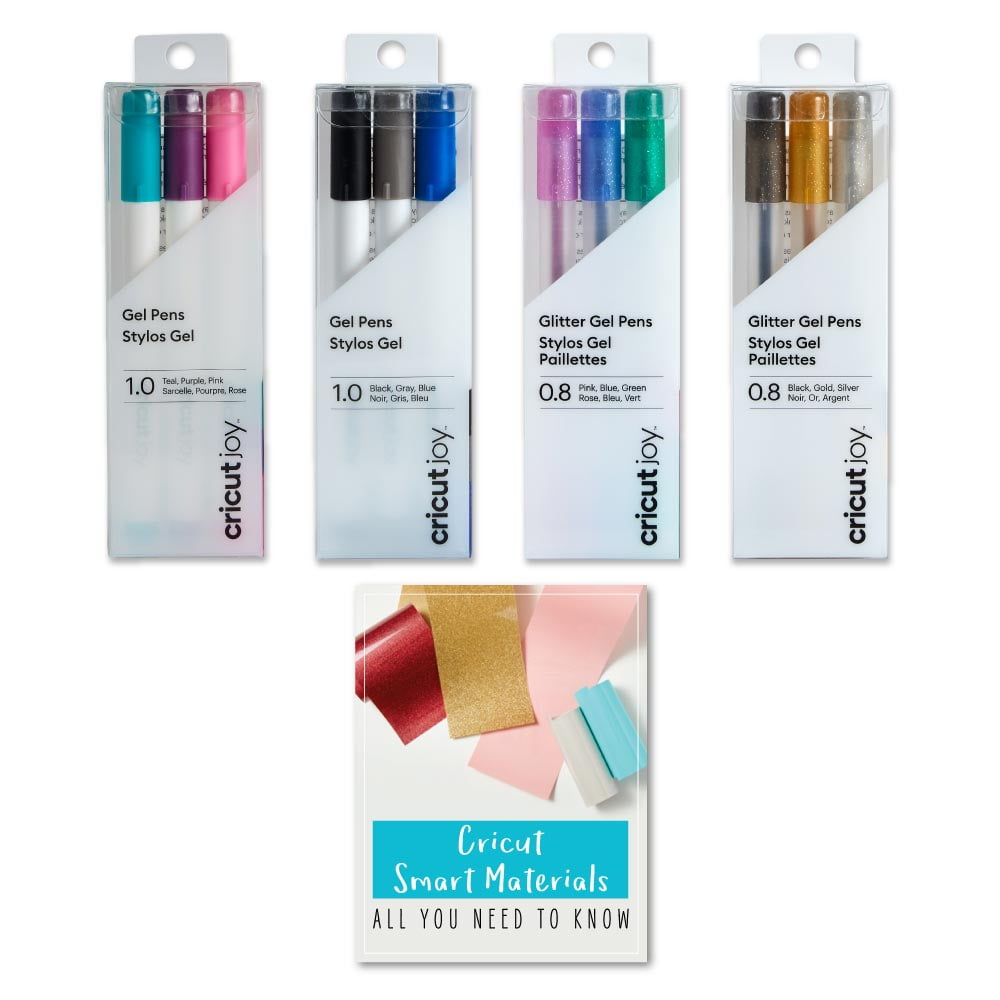 Cricut Joy Machine Gel Pen Variety Bundle - Smooth and Glitter Gel Pens 