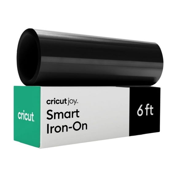 Cricut Joy Smart Heat Transfer Iron on, 5.5 in x 6 ft - Black