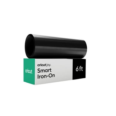 Cricut Joy Smart Heat Transfer Iron on, 5.5 in x 6 ft - Black