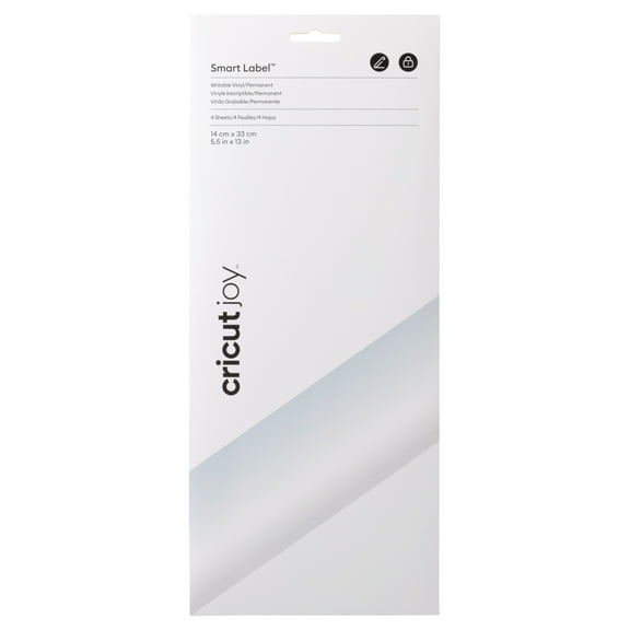 Cricut Joy Smart Label Writable Vinyl - Permanent, 5.5" x 13"