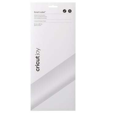 Cricut Joy Smart Label Writable Vinyl - Permanent, 5.5" x 13"