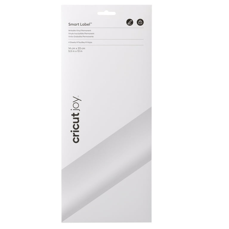 Joy Smart Label Writable Vinyl, 5.5 x 48, White Joy Smart Label Writable Vinyl, 5.5 x 48, White