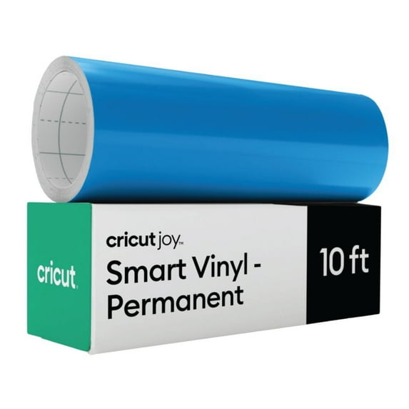 Cricut Joy Smart Vinyl Matless Permanent Vinyl, 5.5 in x 10 ft - Ocean