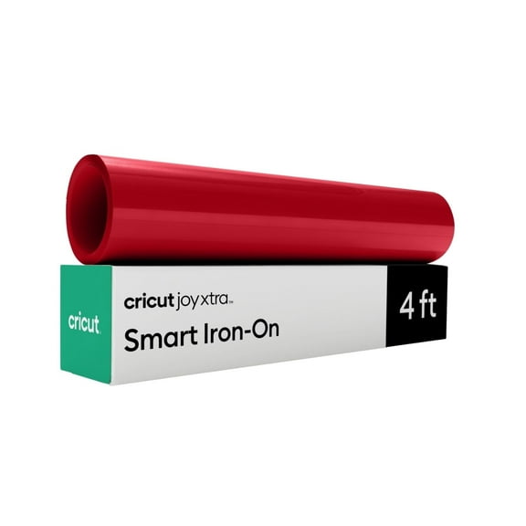 Cricut Joy Xtra Smart Iron-On Matless Heat Transfer Vinyl Bulk Roll,  9.5 in x 12 in - Red