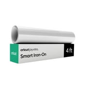 Cricut Joy Xtra Smart Iron-On Matless Heat Transfer Vinyl Bulk Roll, 9.5 in x 12 in - White