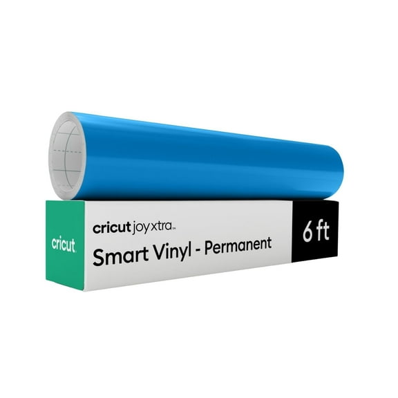 Cricut Joy Xtra Smart Vinyl Matless Permanent Vinyl, 9.5 in x 6 ft - Ocean