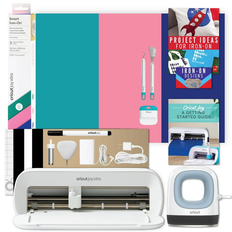 Cricut EasyPress 3 9 in x 9 in Smart Iron-On and EasyPress Mat Bundle, Blue