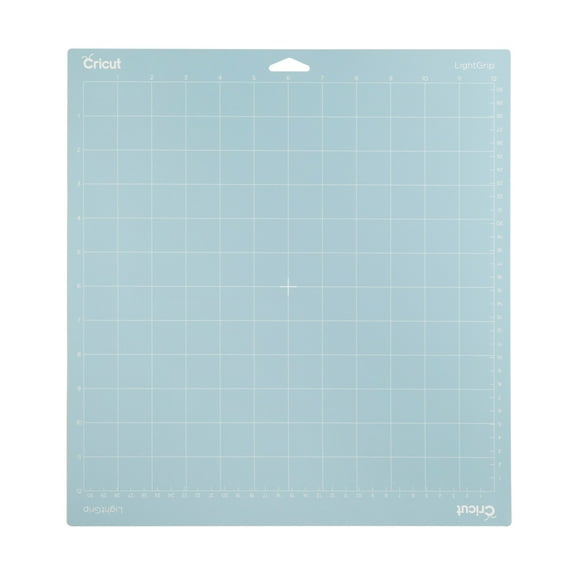 Cricut LightGrip Adhesive Machine Cutting Mat, 12 in x 12 in, Blue