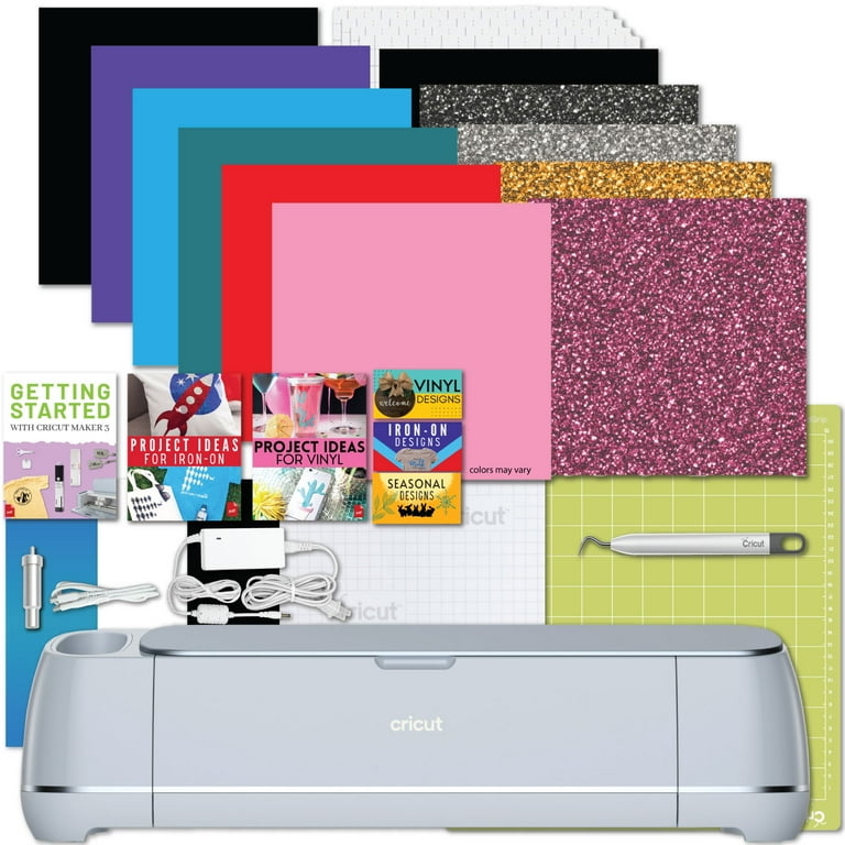 期間限定お値下げ中✨Cricut Maker 3 シルバーブルー/バンドルセット Cricut Maker 3, Smart Cutting Machine for Vinyl, Iron-On and