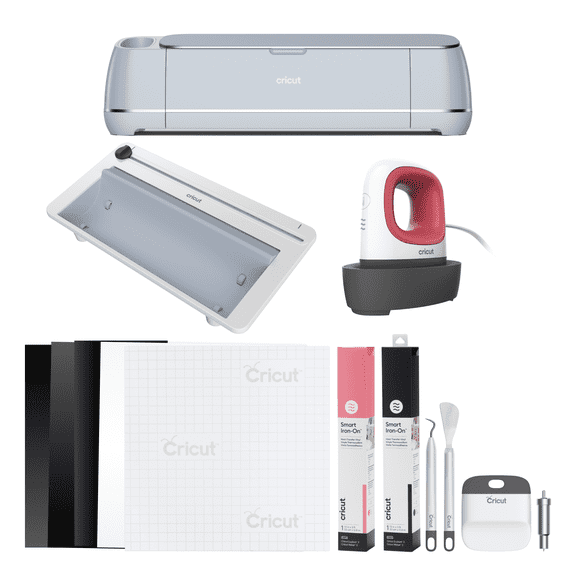Cricut Maker® 3 Smart Die-Cutting Machine + Cricut EasyPress Mini™ Bundle, Mist