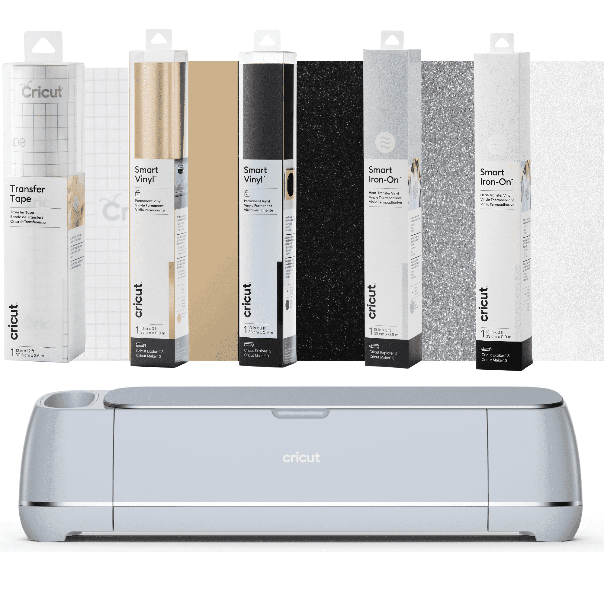 Cricut Maker 3 Smart Die-Cutting Machine, Sparkle and Cut Creative