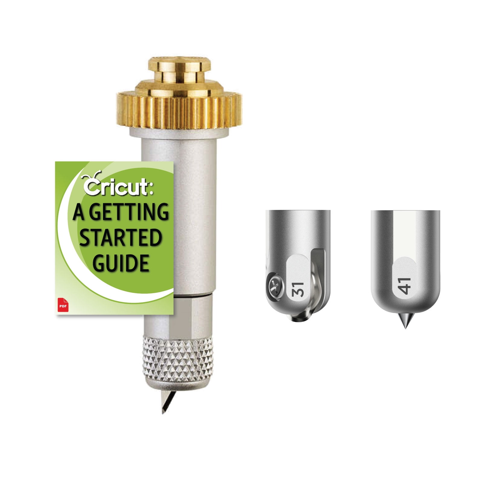 Cricut Maker Knife Blade and Housing, Wavy Blade and Engraving Tip