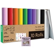 Cricut Rainbow Iron-On Materials Bundle DIY Set