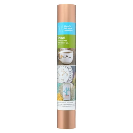 Cricut® Premium Vinyl™ Metallic – Removable/Matte, Champagne, 12" x 48"