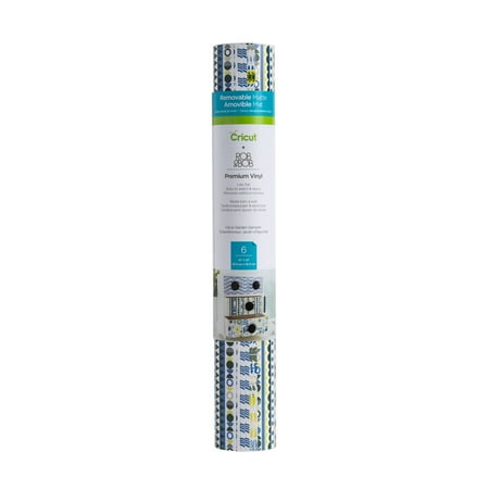 Cricut® Premium Vinyl™ Patterned Sampler, Rob & Bob Citrus Garden – Removable, 12" x 12"
