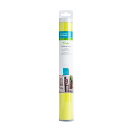 Cricut® Premium Vinyl™ – Permanent, Tennis Ball, 12" x 48"