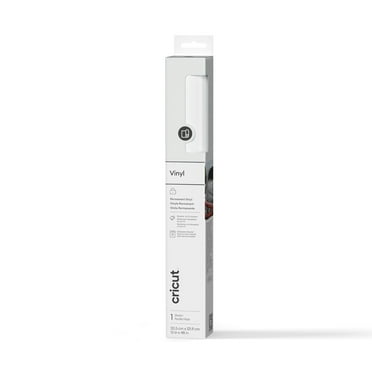 Cricut Vinyl  Permanent (4 ft), White, 12 x48, Roll