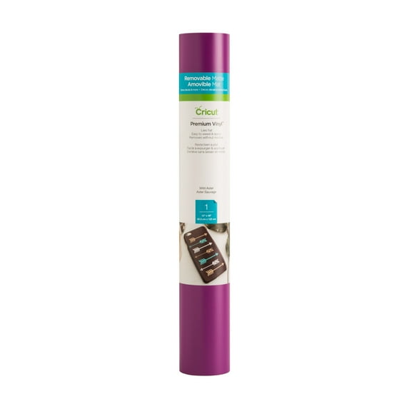Cricut Premium Vinyl Removable/Matte, 12" x 48"