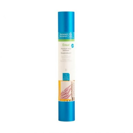 Cricut Premium Vinyl™ Shimmer Permanent, Blue, 12" x 48"