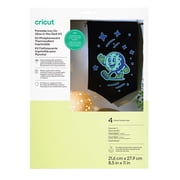 Cricut  Printable Iron-On Glow in the Dark Kit   8.5 in x 11 in 4 ct