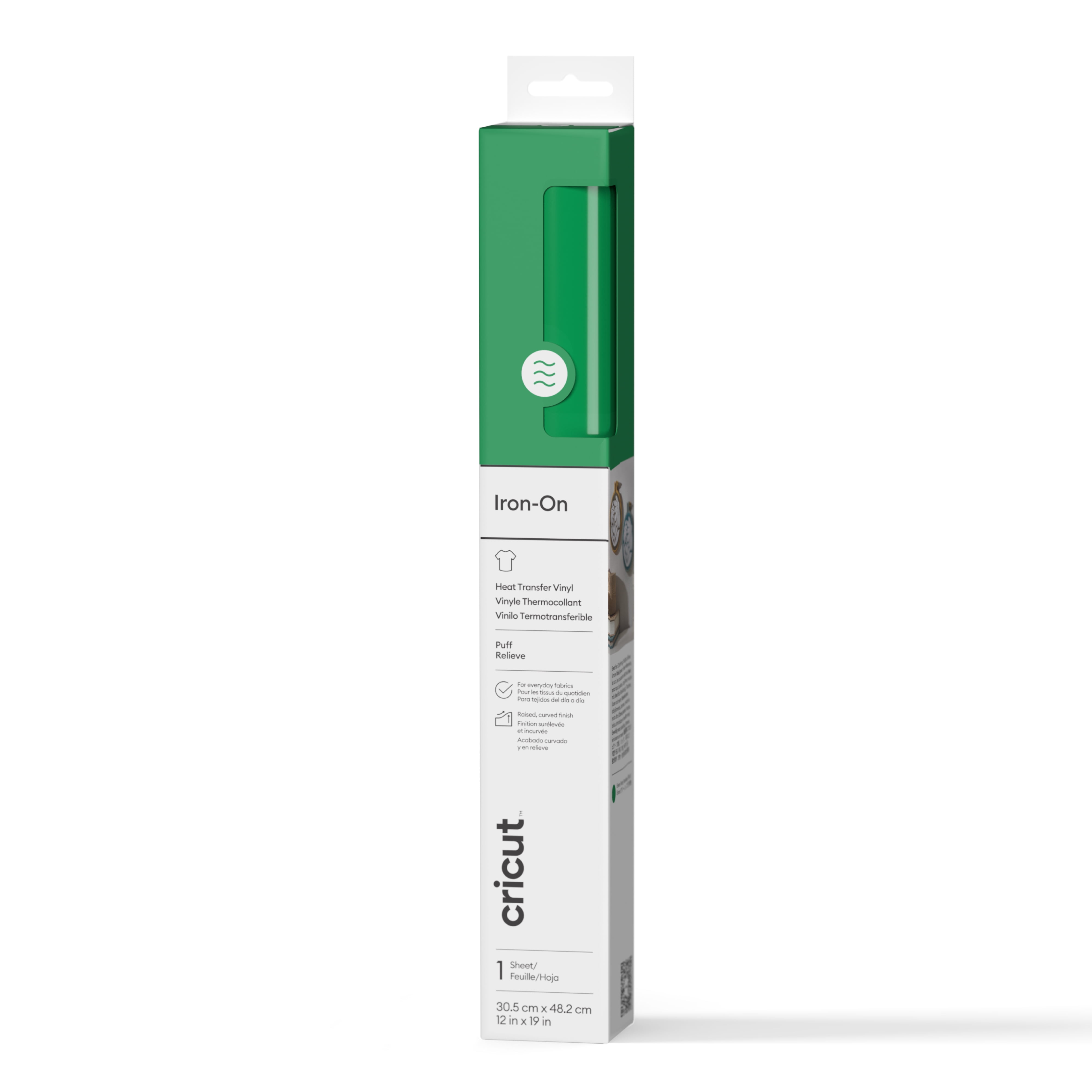 Cricut® Puff Iron-On™ Vinyl (12 in x 19 in), 12" x 19", Green