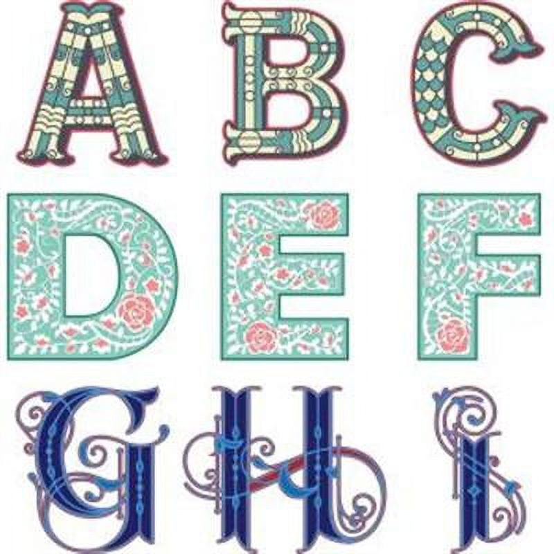 Cricut Shape Cartridge, Monogram Motifs