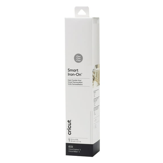 Cricut Smart Iron-On Vinyl (9 ft), 13" x 108"