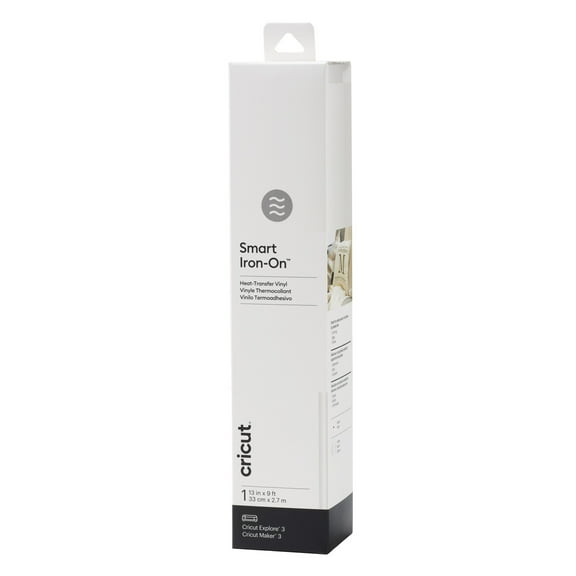 Cricut Smart Iron-On Vinyl (9 ft), 13" x 108"