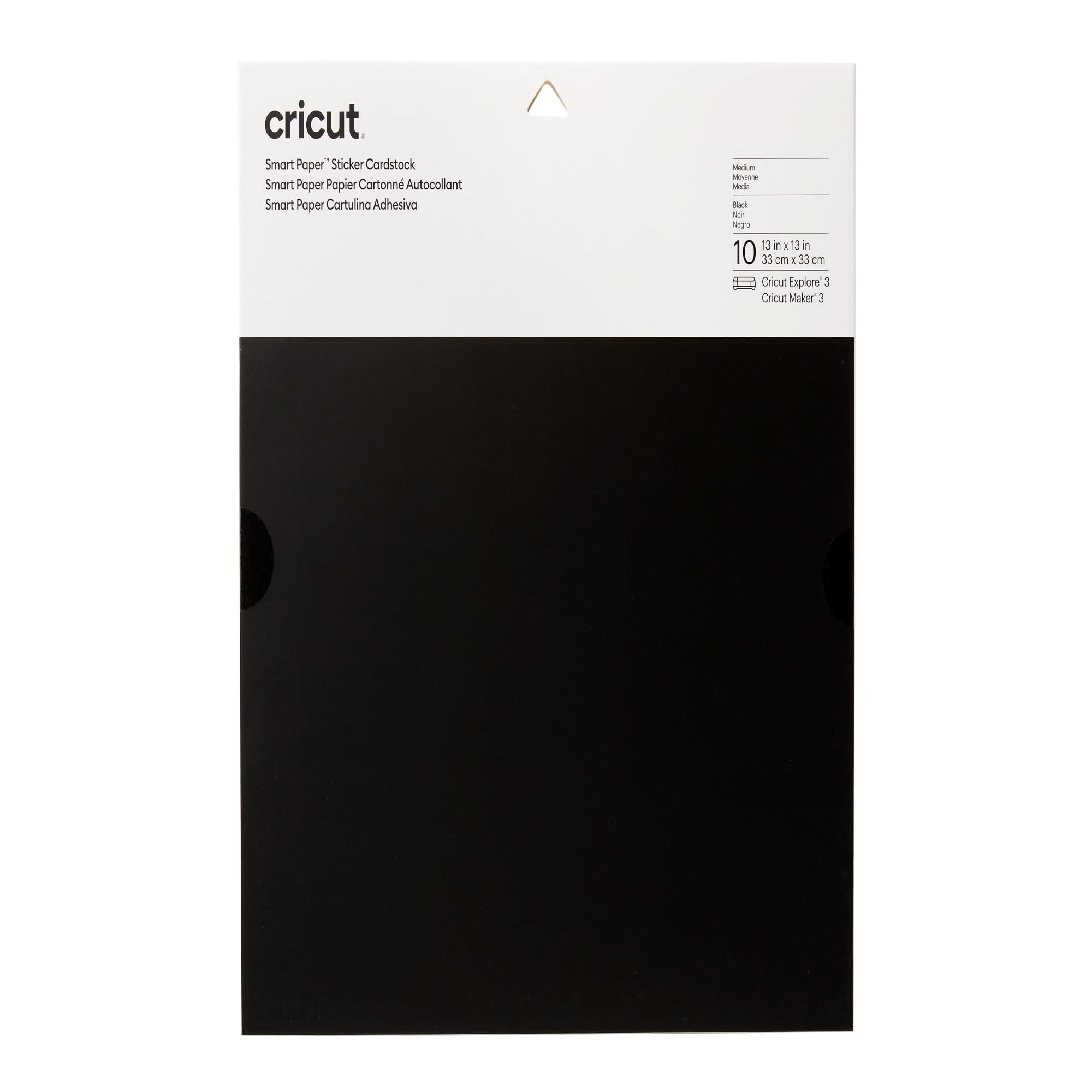 Cricut® Smart Paper™ Sticker Cardstock, Black