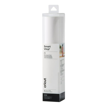 Cricut® Smart Vinyl™ – Permanent(12 ft) - White, 13" x 144"