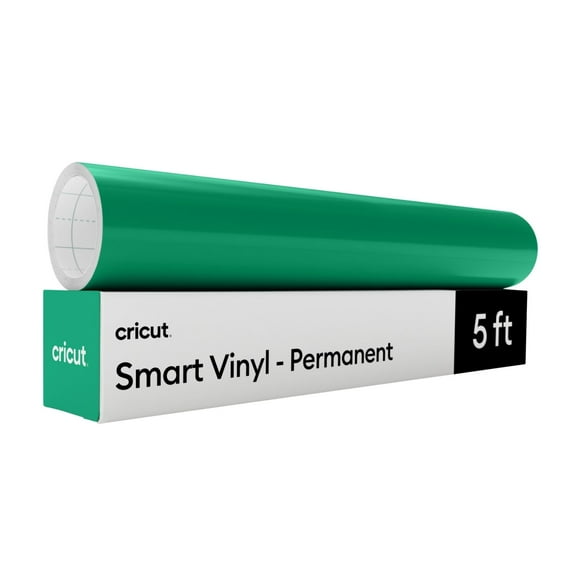 Cricut Smart Vinyl Matless Permanent Vinyl, 13 in x 5 ft - Grass Green