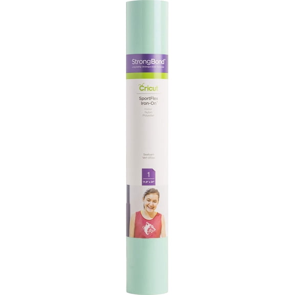 Cricut® SportFlex™ Iron-On™, Seafoam 11.8" x 24"