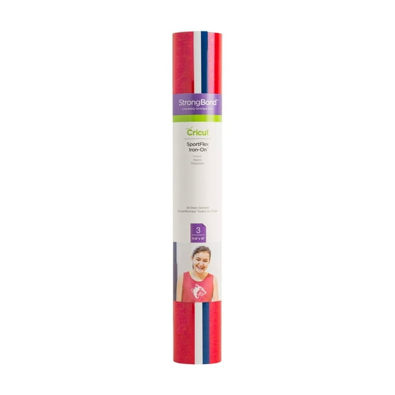 Cricut Sportflex Iron-On, All-Stars Sampler (3 ct), Sampler