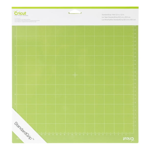 Cricut® StandardGrip Adhesive Cutting Machine Mat, 12 in x 12 in (2 ct