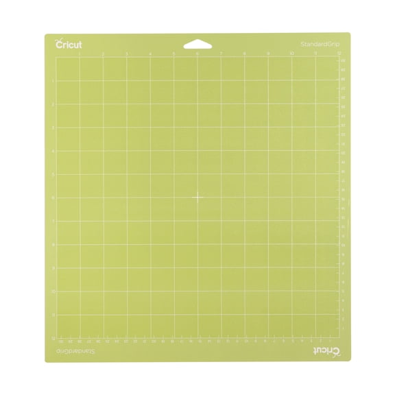 Cricut StandardGrip Machine Mat, 12 in x 12 in (2 ct), Green, , NA