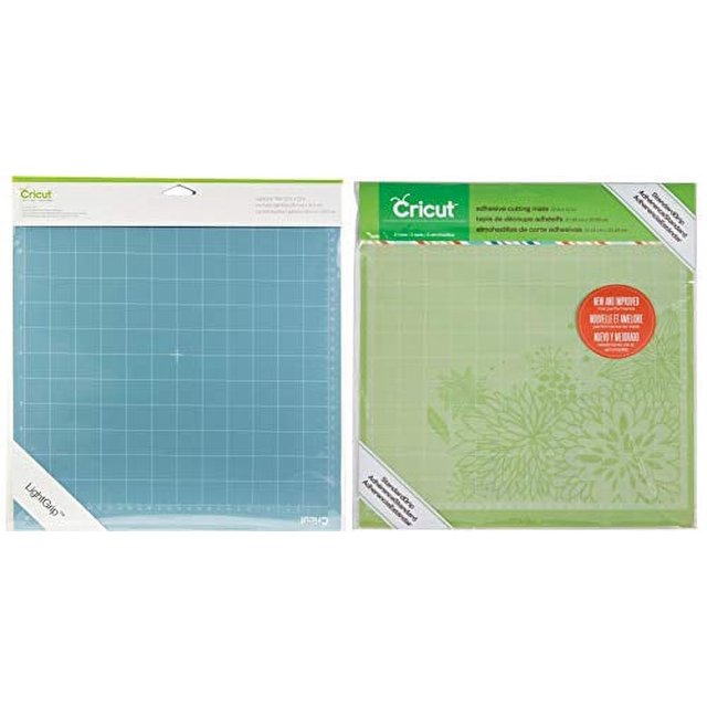 Cricut StandardGrip Cutting 12x12 with Cricut Lightgrip Cutting Mat