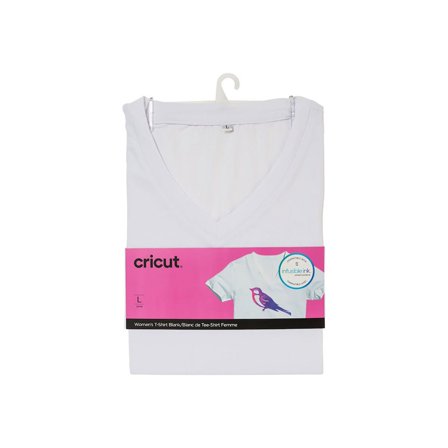Cricut - T-shirt - L - size: 8/10 - white