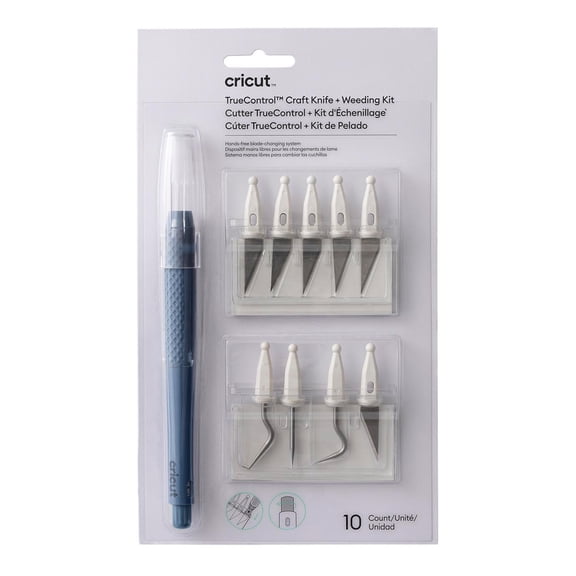 Cricut TrueControl Weeding & Knifeblade Kit, Blue