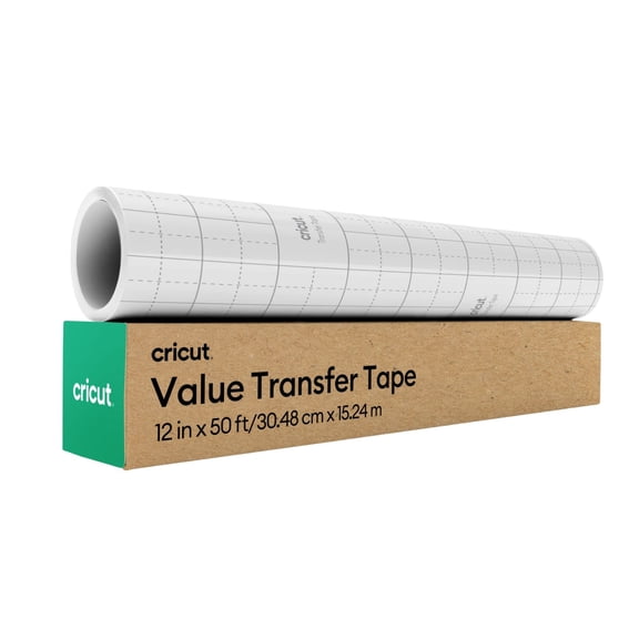 Cricut Value Transfer Tape (12 in x 50 ft), Transparent