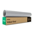 thumbnail image 1 of Cricut Matte Value Permanent Vinyl Roll, 12 in x 10 ft, Grey, 1 of 8