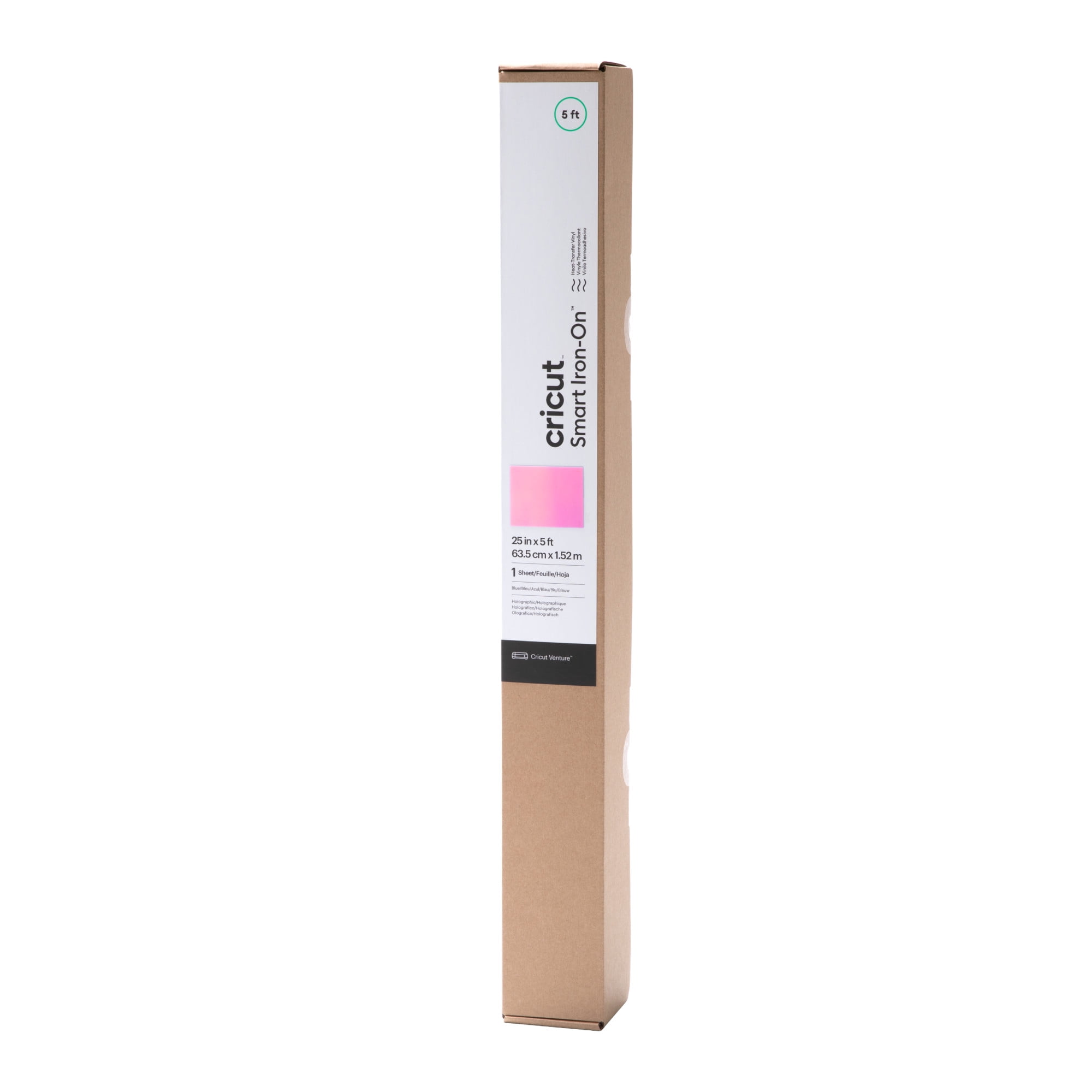 Cricut Venture Smart Iron-On Vinyl Holographic (25 in x 5 ft), 25" x 60"