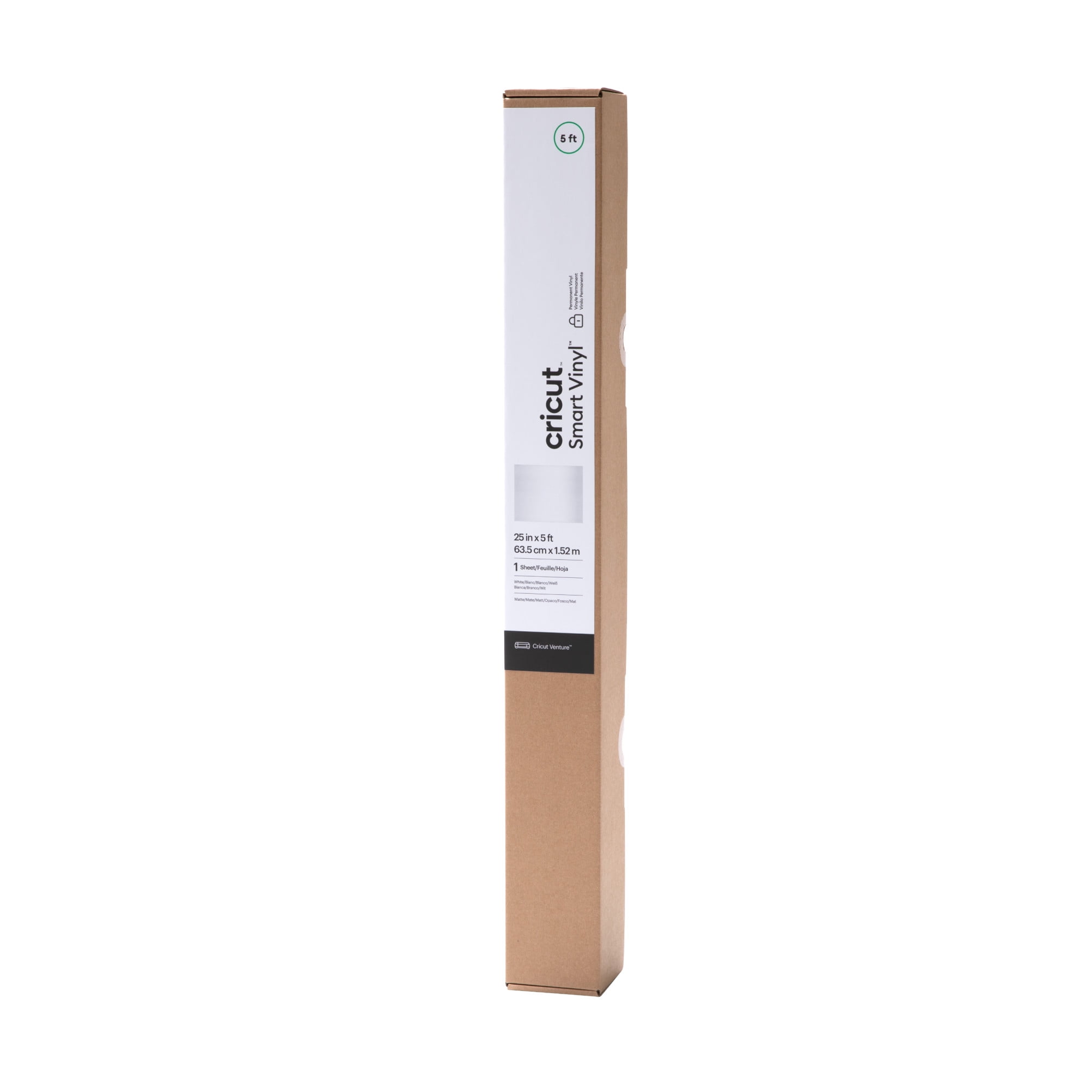 Cricut Venture Smart Vinyl Permanent (25 in x 5 ft), 25" x 60"